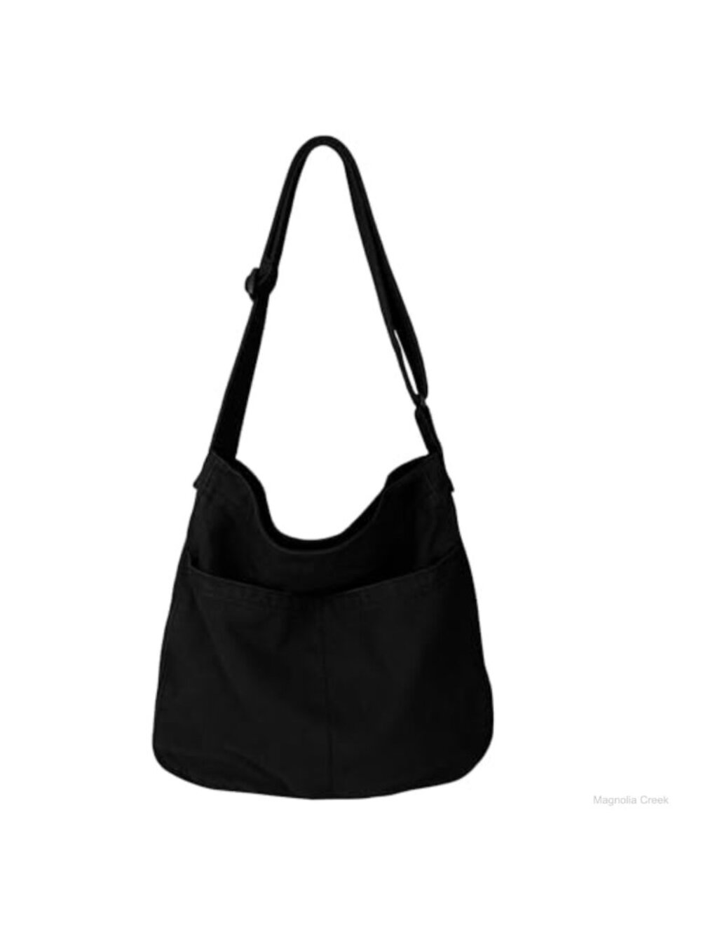 Canvas Hobo Tote Bag Crossbody Shoulder Purse Multiple Pockets
